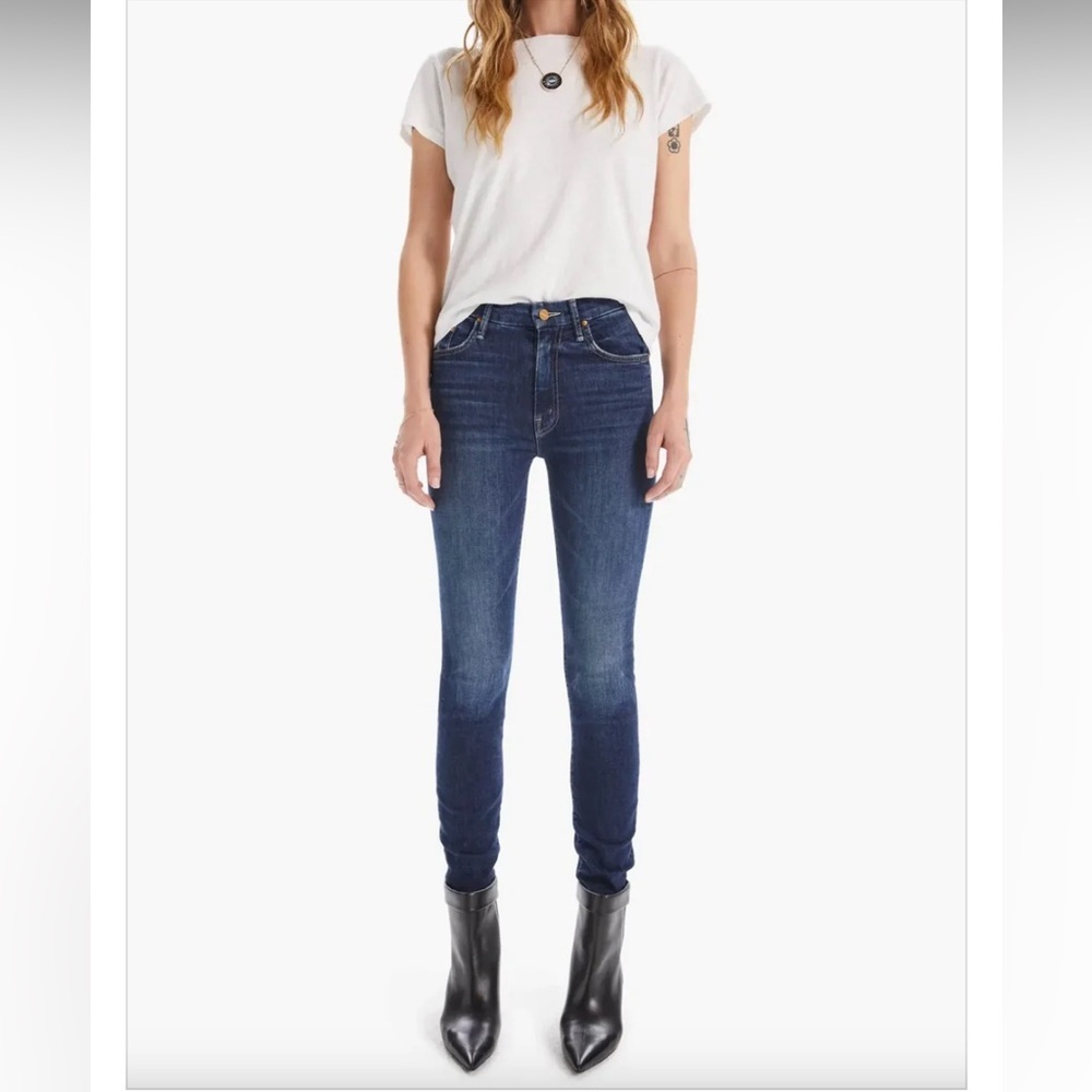 ‼️RARE‼️🎸MOTHER🎸🔥NWT🔥High Waisted Looker in Teaming Up—23
